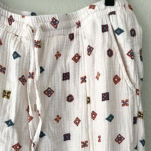 NWT- Johnny Was Ortega Gauze Pull-on Pant Size S